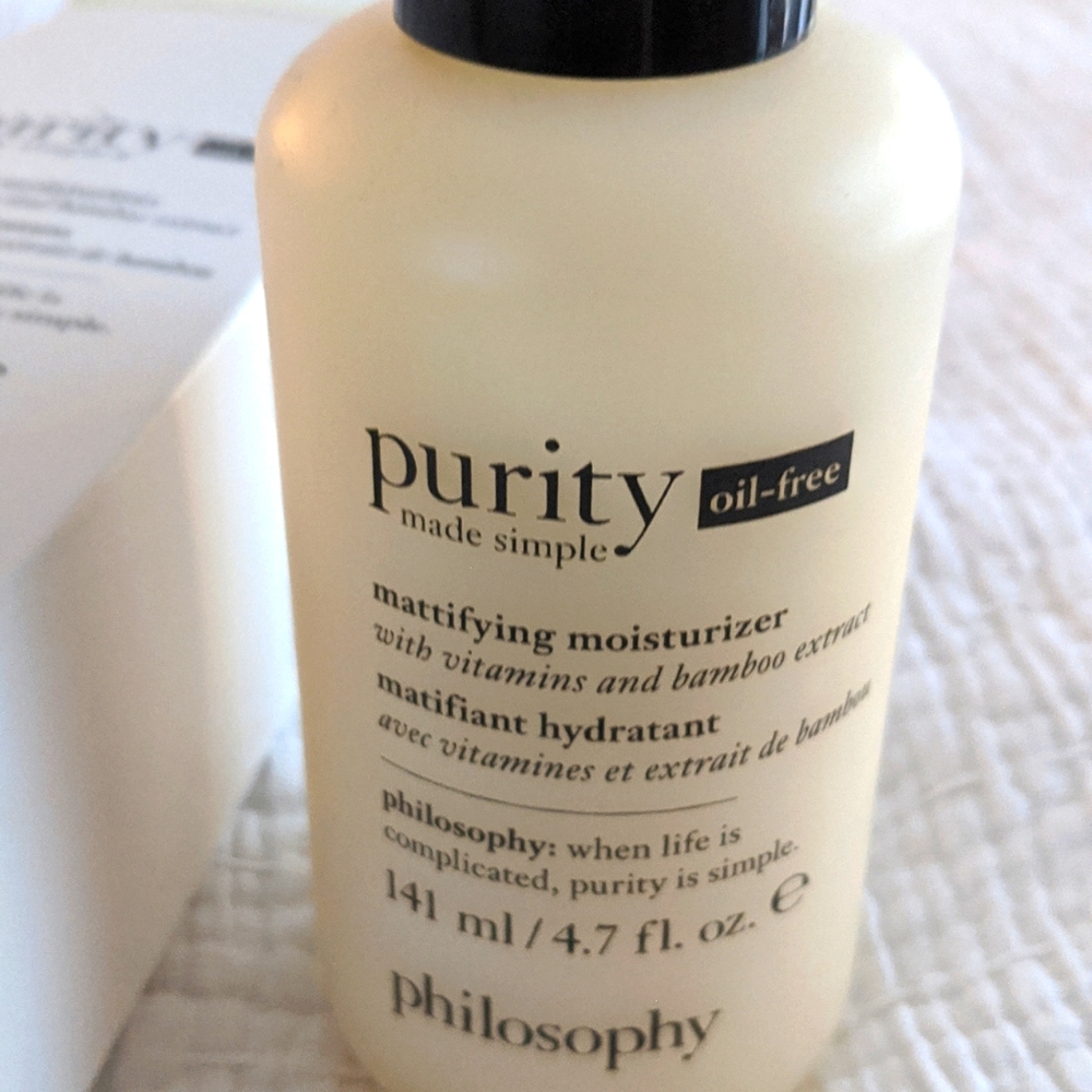 Philosophy Purity Mattifying Moisturizer